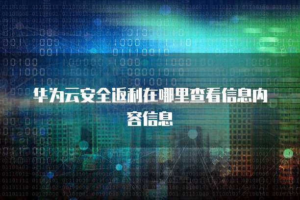 构建数字堡垒 华为信息安全三大属性与互联网安全服务的融合实践